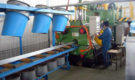 铝挤型散热器冲压机床