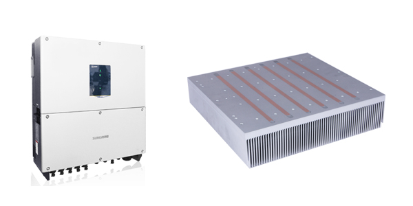 文轩热能大功率铲齿散热器成功应用于光伏行业